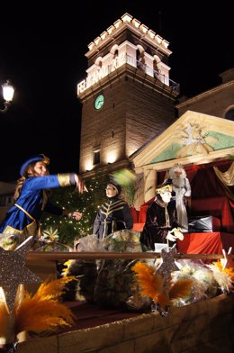 Cabalgata De Los Reyes Magos En Totana                