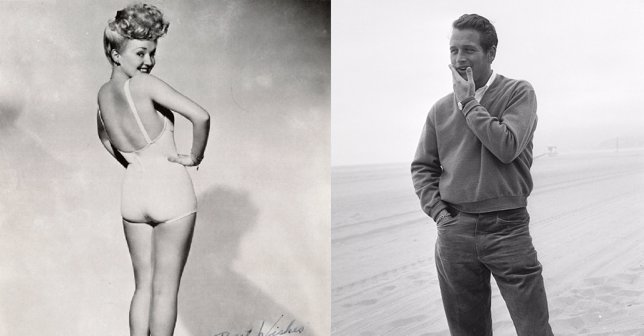 Paul Newman y Betty Grable