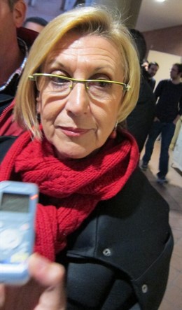 La portavoz de UPyD, Rosa Díez