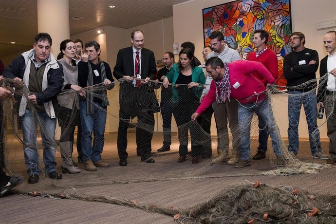 Reunión de la delegación del 'xeito' en Bruselas