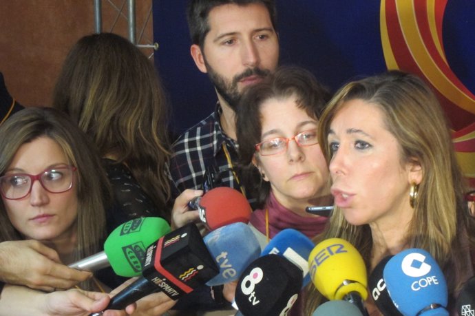 La líder del PP catalán, Alícia Sánchez-Camacho.