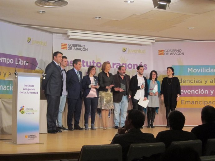 Premios Juventud de Aragón 2014.