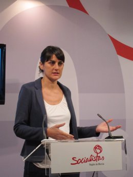 La diputada del PSOE, María González Veracruz