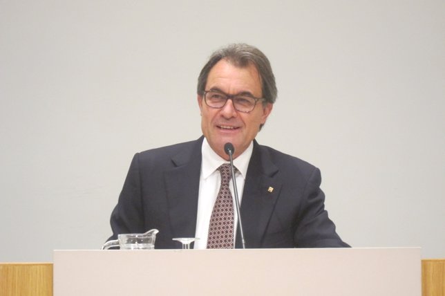 El presidente de la Generalitat, Artur Mas