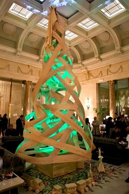 Árbol de navidad del Hotel Ritz