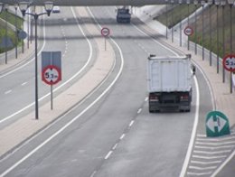 Vehículos en carretera.