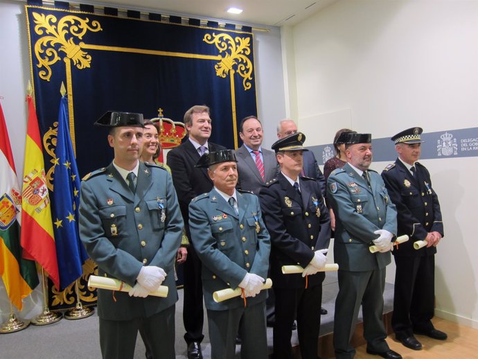 Condecoraciones miembros de las Fuerzas y Cuerpos de Seguridad