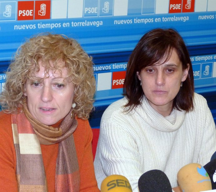 Díaz Tezanos y Ruiz Salmón, líder PSOE y alcaldesa de Torrelavega