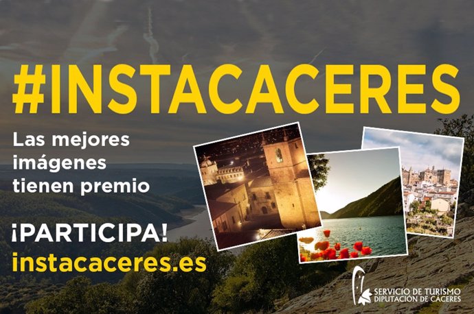Cartel del concurso fotográfico de la Diputación de Cáceres