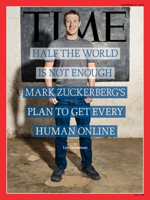 Zuckerberg en portada