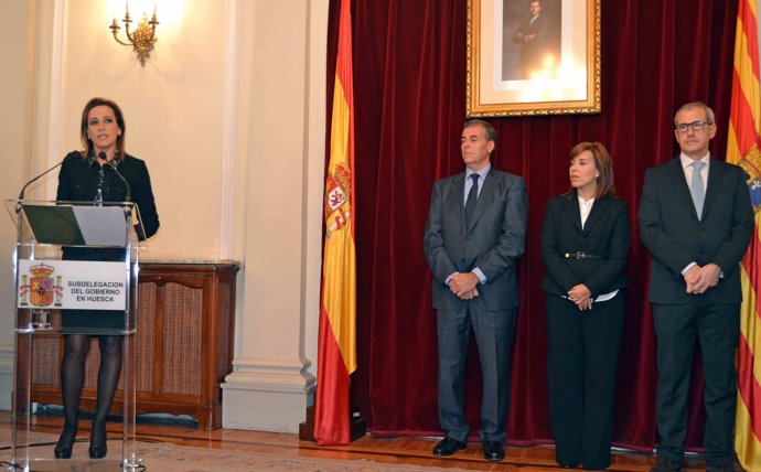 Dia de la Constitución en la Subdelegación del Gobierno en Huesca.