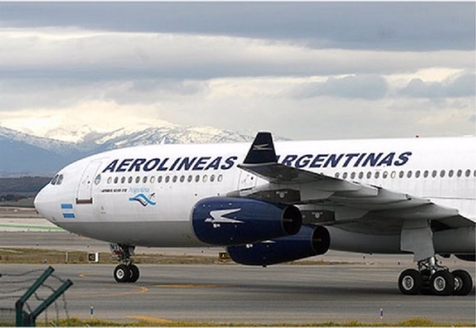 Nuevo avión de Aerolíneas Argentinas