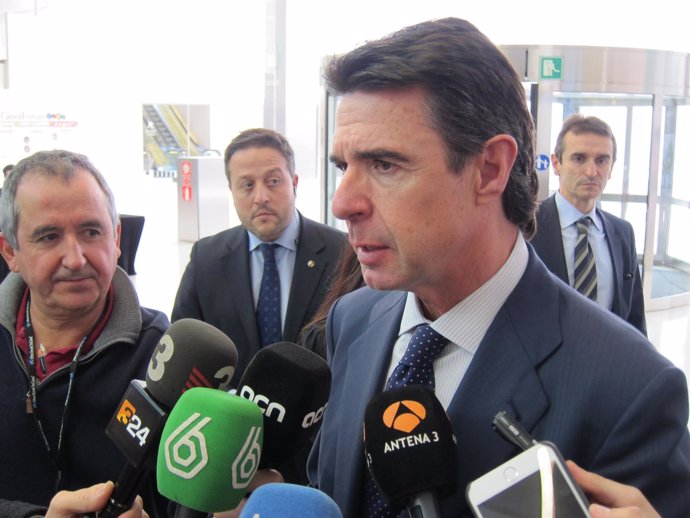 El ministro de Industria, josé Manuel Soria, en Barcelona