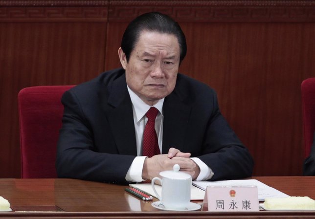 El exjefe de Seguridad Nacional chino Zhou Yongkang.