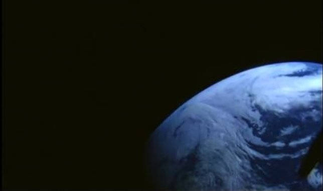 Imagen de la Tierra desde la nave Orion