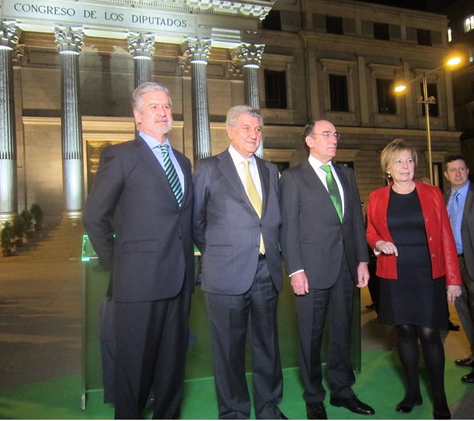 Inauguración nueva iluminación Puerta de los Leones del Congreso