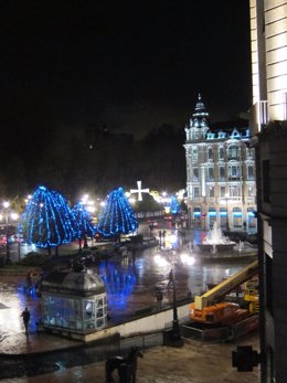 Alumbrado navideño, luces de navidad Oviedo