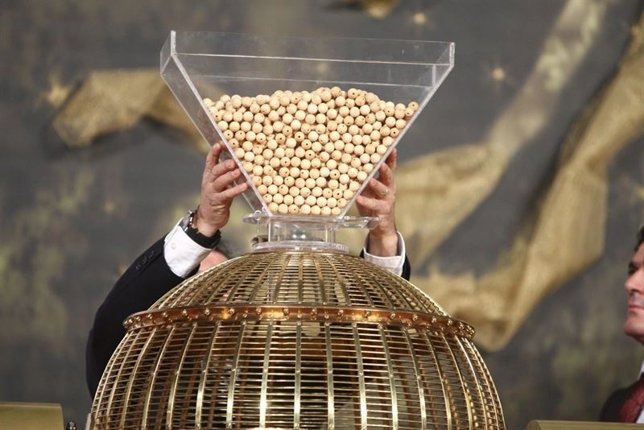 Bombo de la Lotería de Navidad