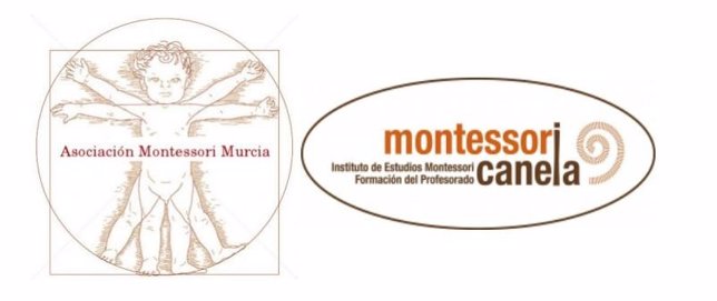 Logo de Montessori Murcia y Montessori Canela