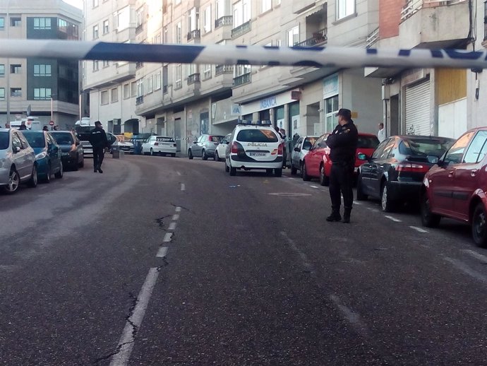 Atraco en sucursal de Vigo