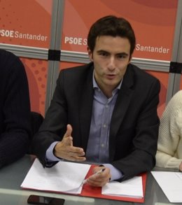 Secretario general del PSOE en Santander y candidato a Alcaldía, Pedro Casares