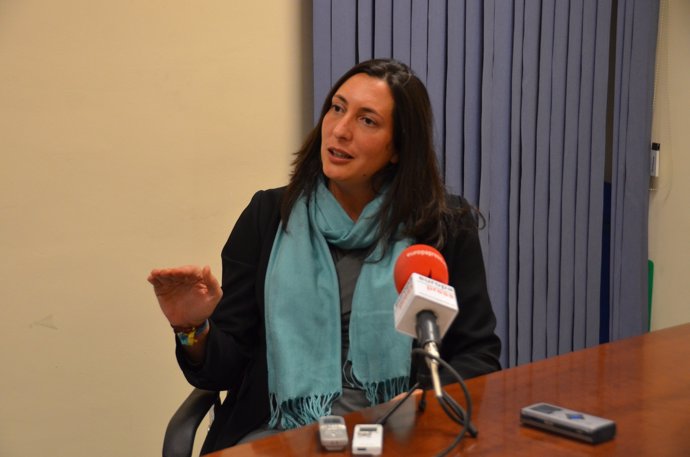 Dolores López Gabarro en una entrevista con Europa Press