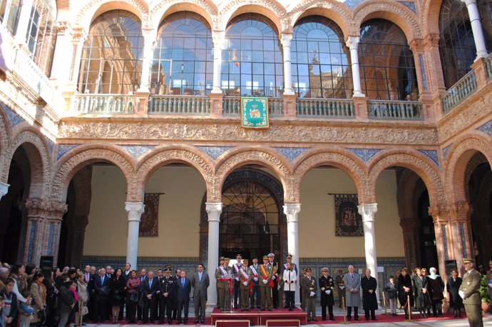 Acto en la Capitanía General. 