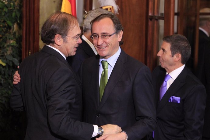 Pío García Escudero y Alfonso Alonso