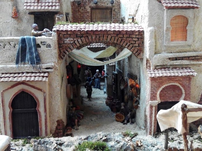 Portal de Belén en la Real Casa de Correos