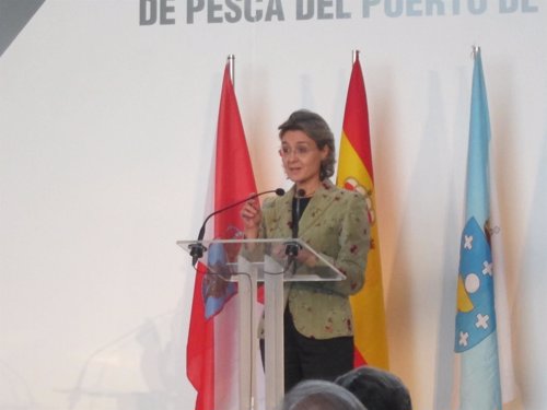 Isabel García Tejerina en Vigo.
