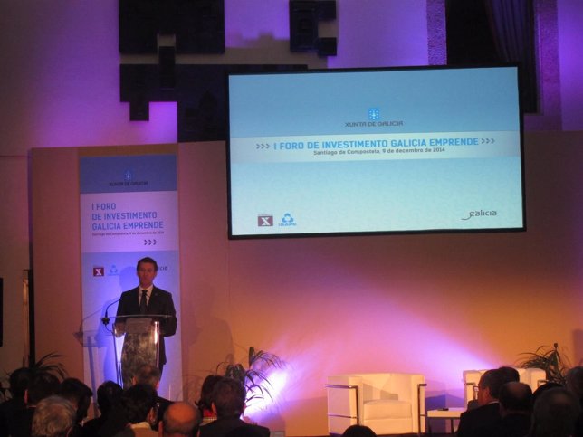 Feijóo inaugura el I Foro de Investimento Galicia Emprende