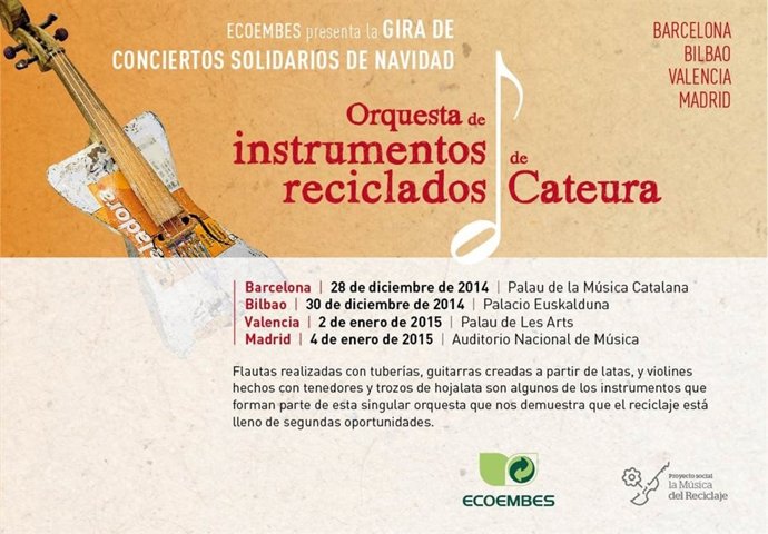 Cartel del concierto