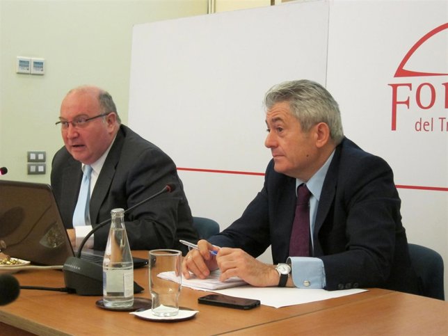 Salvador Guillermo y Valentí Pich (Fomento del Trabajo)