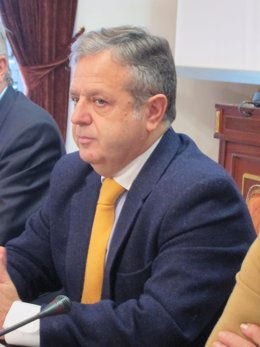 El vicepresidente primero de la Diputación, Salvador Fuentes