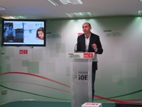 PSOE-A inicia una campaña para explicar las diferencias entre los PGE y los de la Junta y "desenmascarar" al PP-A
