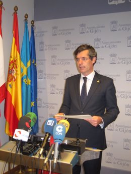 Rafael Felgueroso,  portavoz del Ayuntamiento de Gijón