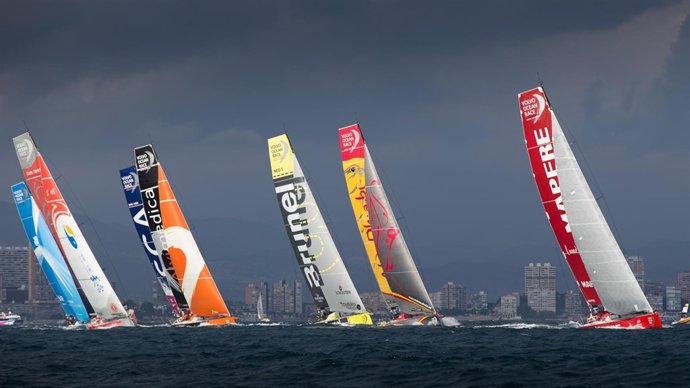 Participantes en la Volvo Ocean Race