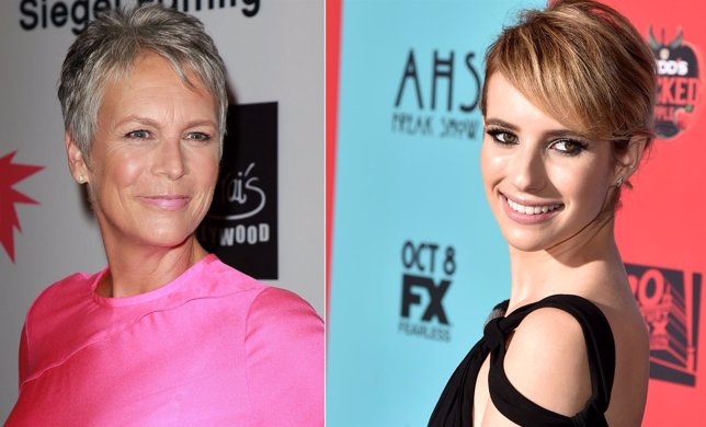 Jamie Lee Curtis y Emma Roberts protagonizan Scream Queen