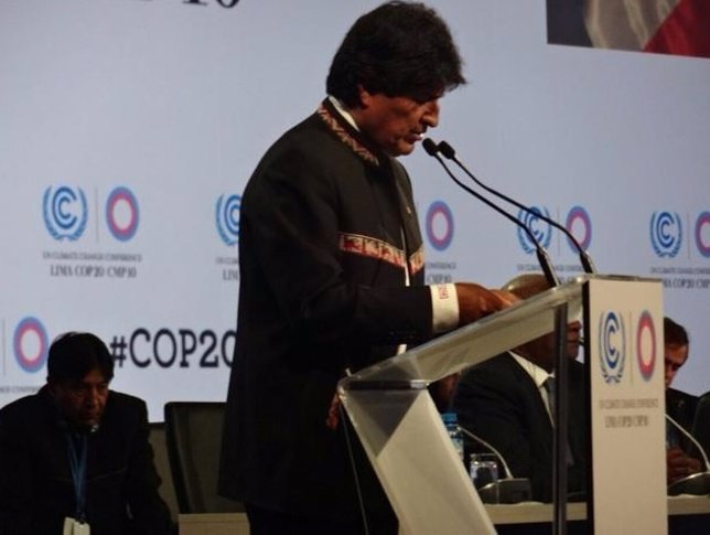 Morales COP20 Lima