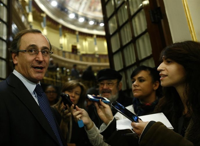Alfonso Alonso en el Congreso