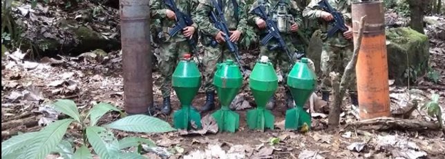 Explosivos de las FARC