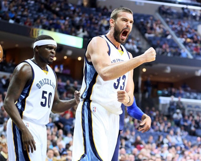 Marc Gasol y Zach Randolph (Memphis Grizzlies)