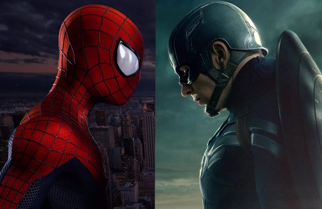 Spider-Man y Capitán América