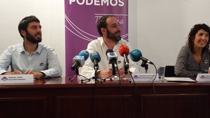 Fran Mostazo aspira a liderar Podemos en Málaga Claro que podemos