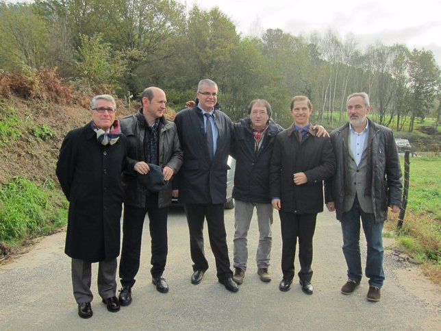 Visita del delegado del Gobierno a Mondariz (Pontevedra)