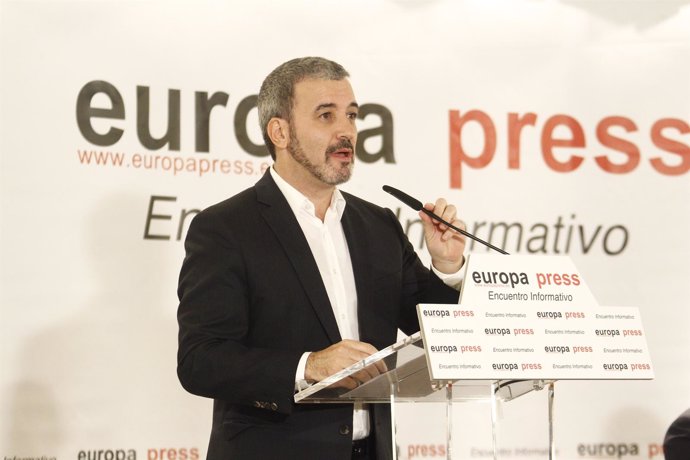 Jaume Collboni, candidato del PSC a la alcaldía de Barcelona 