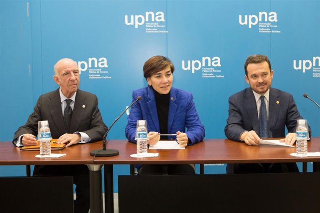 Joaquín Mencos, Eloísa Ramírez y Alejandro Torres.