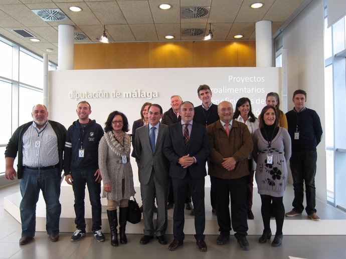 Bendodo, González de Lara y Faulí, con empresarios agroalimentariom