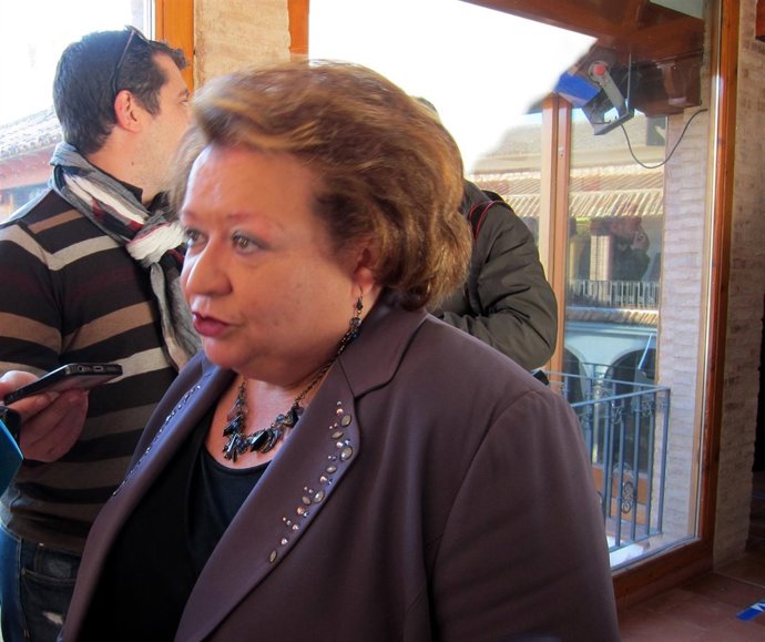 La vicepresidenta de la Diputación de Jaén, Pilar Parra.