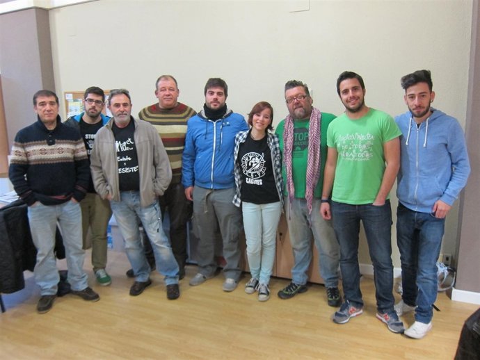 Miembros de Ganemos Cáceres, nueva coalición política 